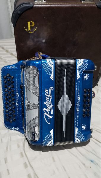 BLUE ACCORDION FOR SALE (3)