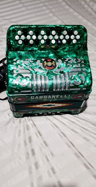 green gabbanelli accordion for sale (4)