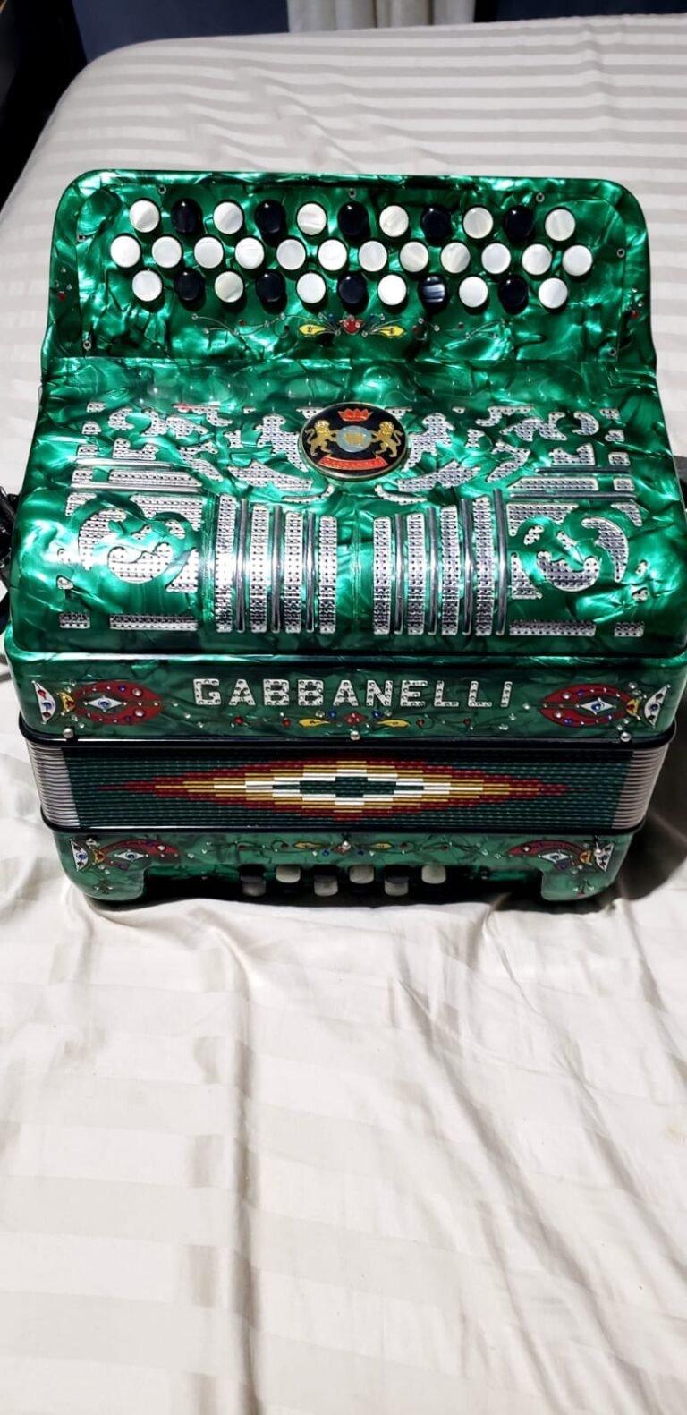 green gabbanelli accordion for sale (7)